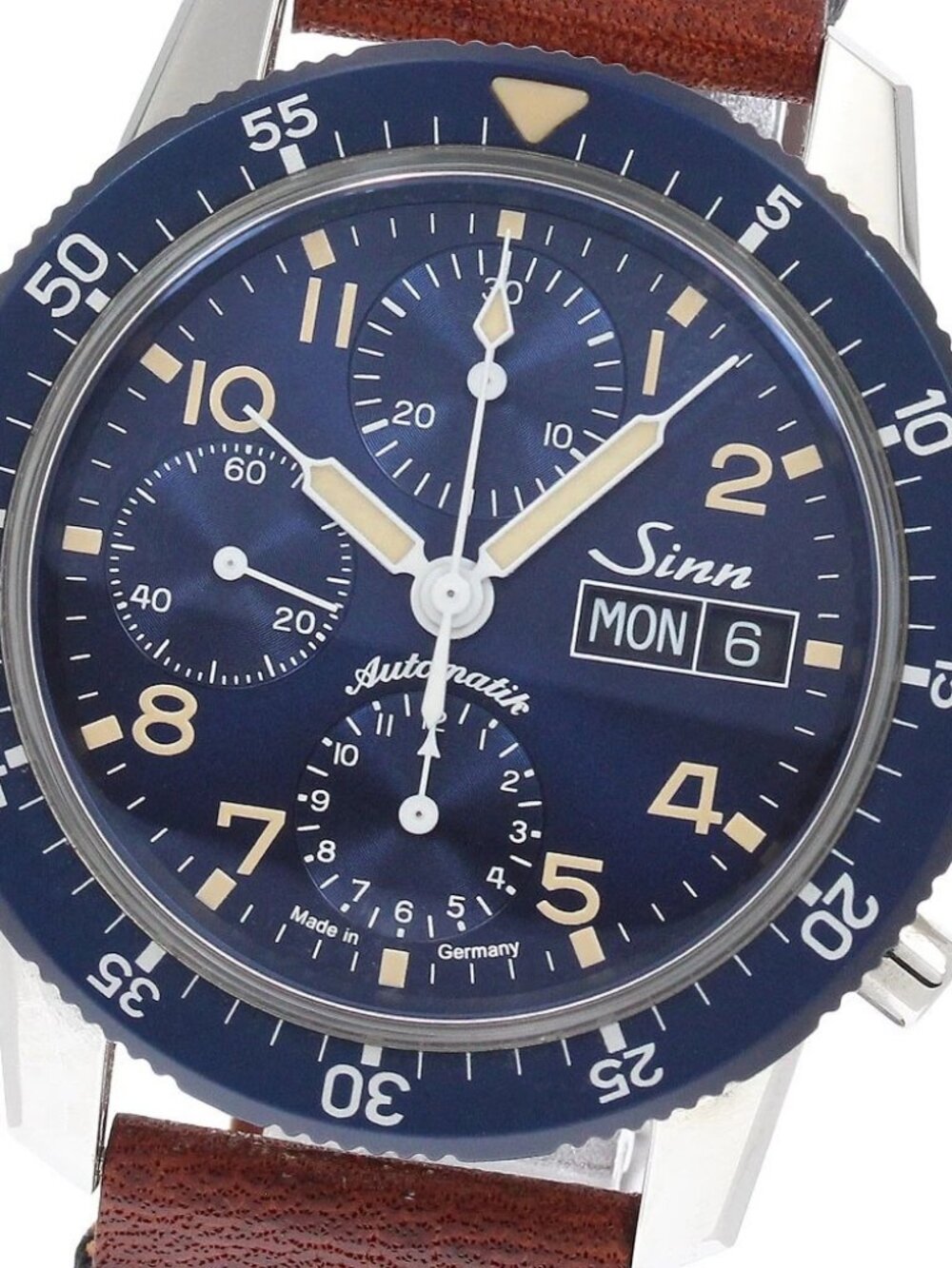Sinn Pilot's 103.SA.B.E Chronograph Day Date Automatic Men's Watch_958181